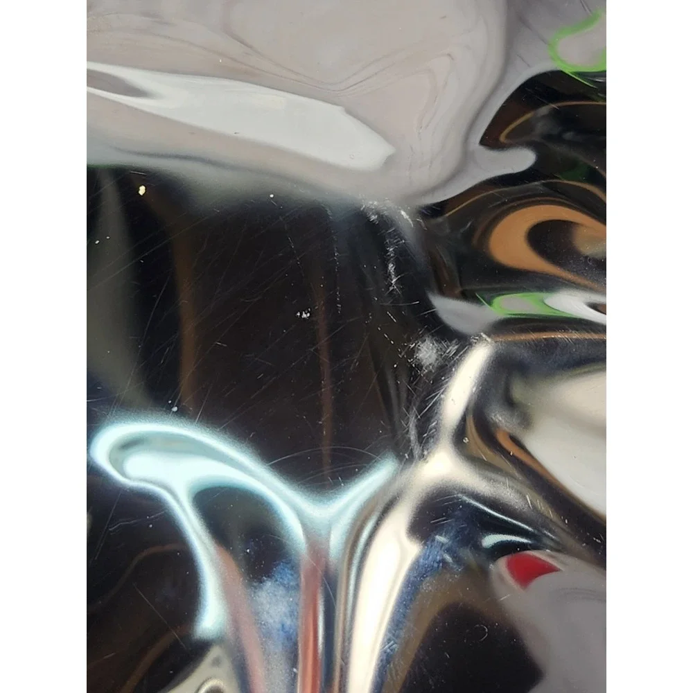 Art Mirror Polished Serving Tray Unbranded Design Inspired by Jensen & Panton
